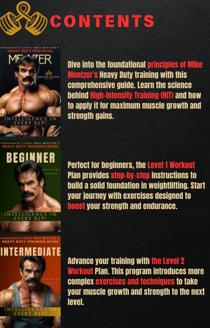 Mike Mentzer’s Heavy Duty Program